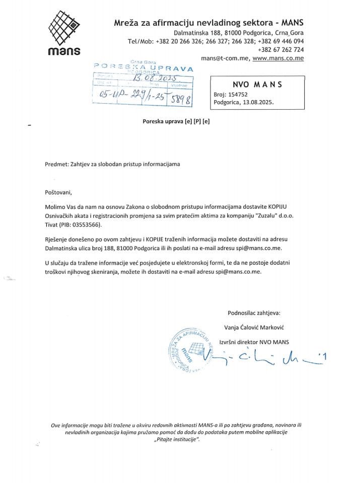 Rješenje 05/02-UP-229/2-25