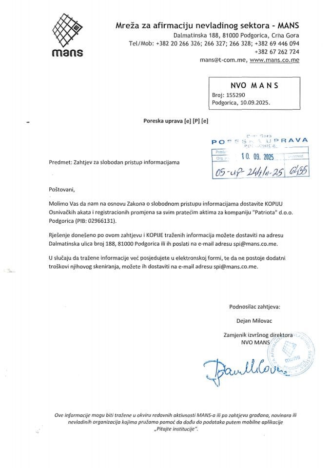 Rješenje 05/02-UP-244/2-25