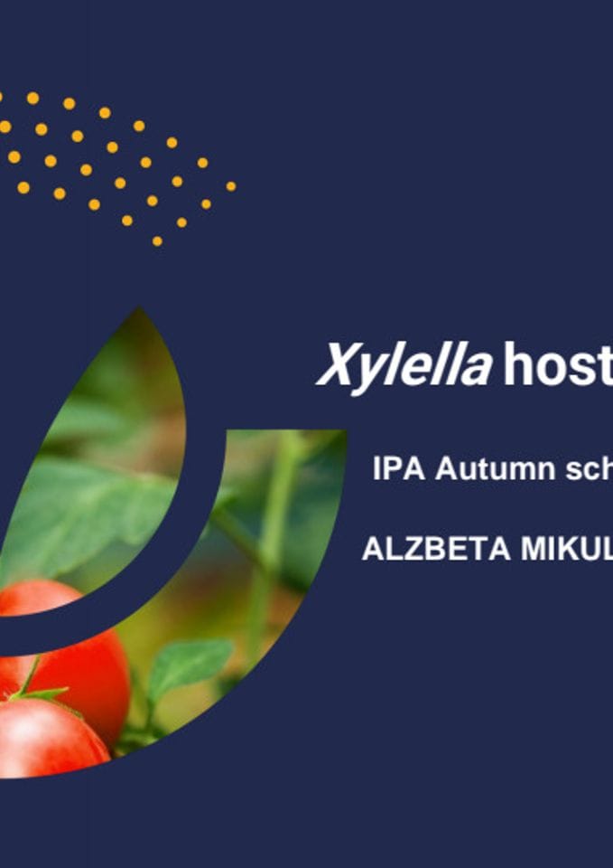 Xylella host plant database_Alzbeta Mikulova