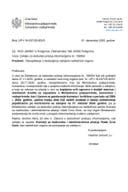 Obavještenje o dostavljanju NVO MANS BR. 165554