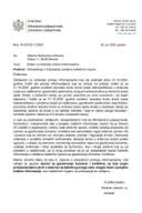 Obavještenje o dostavljanju zahtjeva Martin Slavković