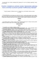 Правилник о методама за узимање узорака и лабораторијска испитивања хране за животиње на присуство генетски модификованог материјала