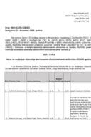 ODLUKA da se ne dodjeljuje stipendija talentovanim učenicimacama za školsku 202526. godinu