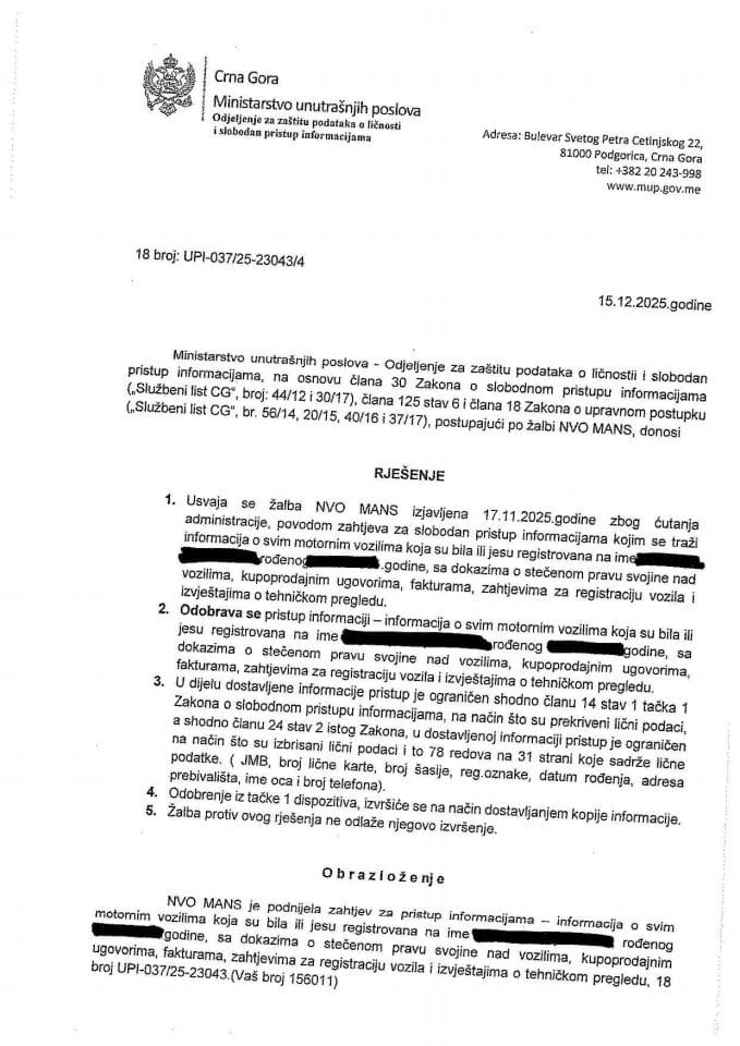 rješenje br. 18-UPI-037/25-23043/4