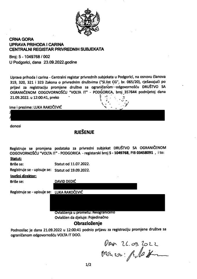 Informacija II 05/02-UP-237/4-25