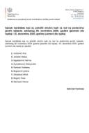 Spisak kandidata koji su položili ispit 15.12.2025. Spisak kandidata koji su položili ispit 15.12.2025.