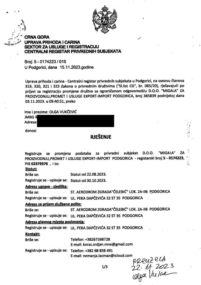 Informacija XV 05/02-UP-240/4-25