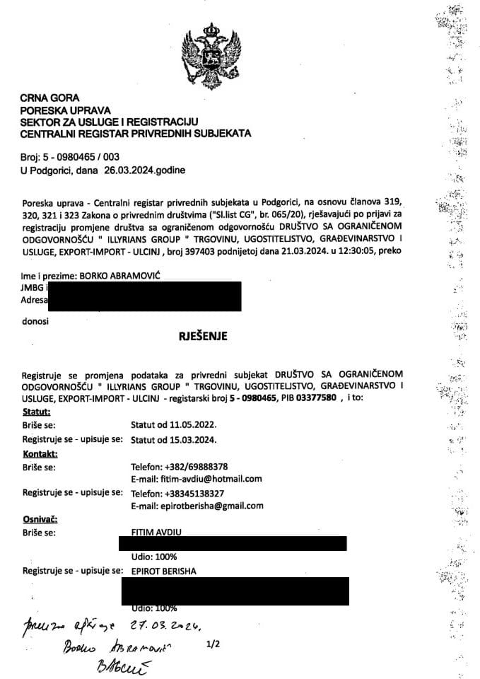 Informacija III 05/02-UP-255/4-25