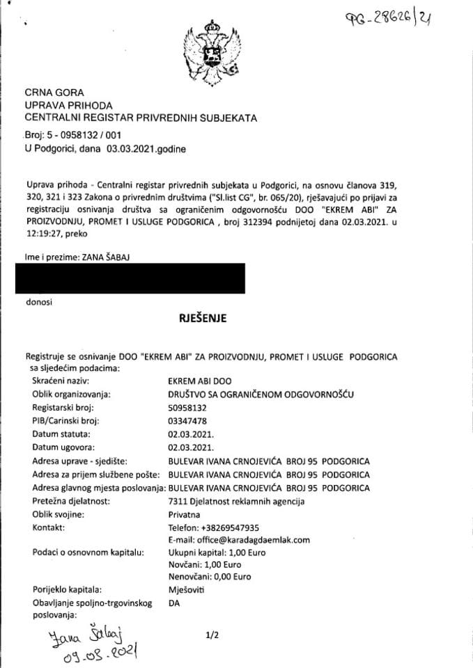 Informacija I 05/02-UP-265/4-25