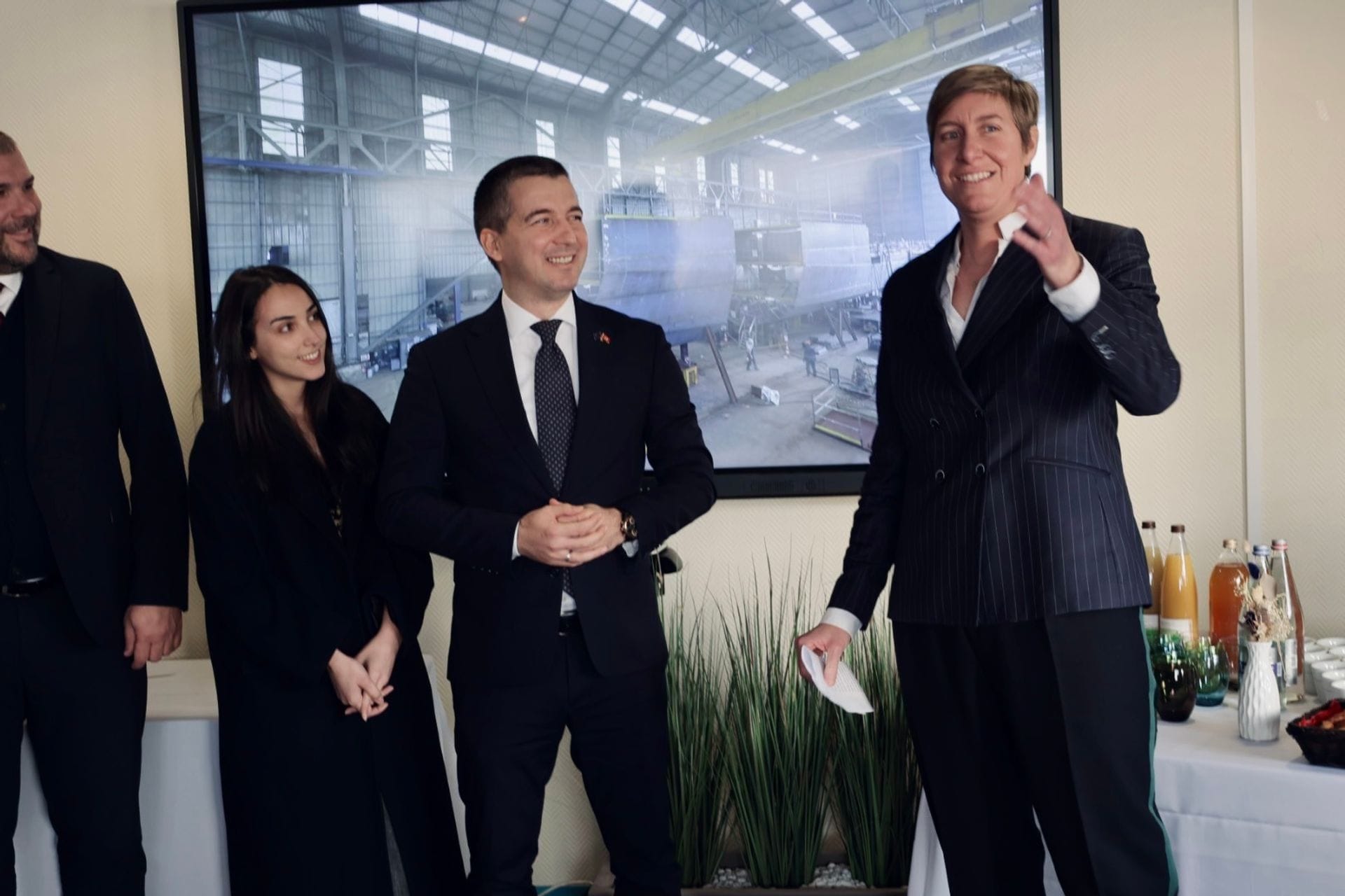 Potpredsjednik Bečić obišao je brodogradilište KERSHIP u Lanesteru