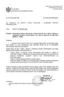 Odgovor na žalbu NVO MANS UPI 03-03725-34-5