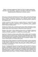 Zahtjev za davanje saglasnosti Vlade Crne Gore za isplatu jednokratne naknade za rad rukovodiocu, zamjenici rukovodioca, članovima i sekretaru Operativnog tima Partnerstva za otvorenu upravu Zahtjev za davanje saglasnosti Vlade Crne Gore za isplatu jednokratne naknade za rad rukovodiocu, zamjenici rukovodioca, članovima i sekretaru Operativnog tima Partnerstva za otvorenu upravu