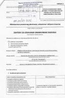 Zahtjevi za izdavanje građevinske dozvole - UPI 06_333_25_6716_1 Uprava za bezbjednost hrane veterinu i fitosanitarne poslove