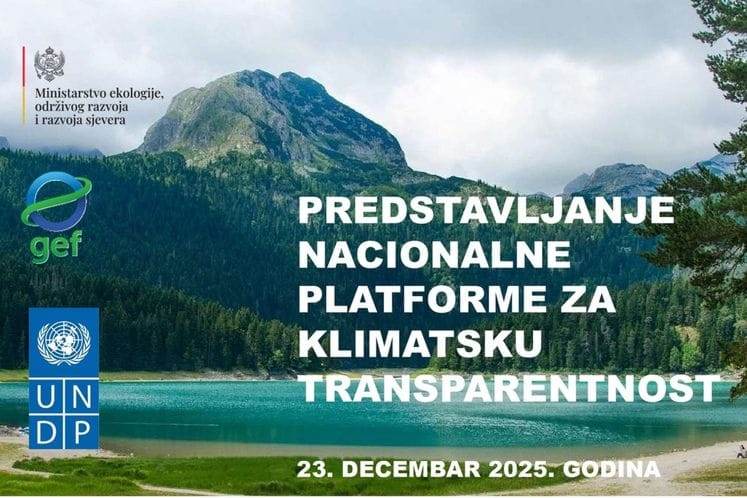 Predstavljanje Nacionalne platforme za klimatsku transparentnost