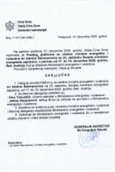 Predlog platforme za učešće ministra energetike i rudarstva mr Admira Šahmanovića na 23. sastanku Savjeta ministara energetske zajednice, u periodu od 17. do 19. decembra 2025. godine, Beč, Austrija - Zaključci