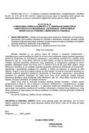 Предлог за престанак вршења дужности в.д. генералне директорице Директората за финансирање, уговарање и спровођење средстава ЕУ подршке у Министарству финансија