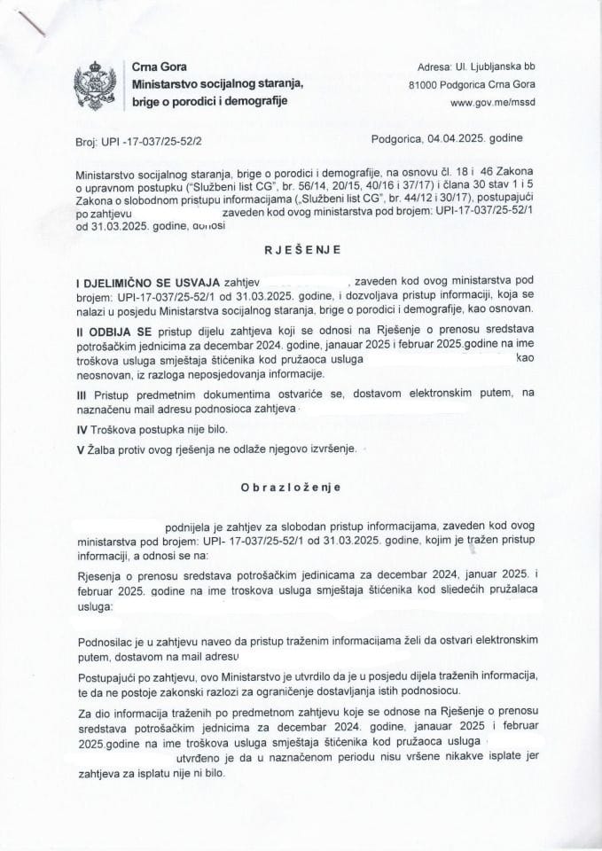 Rješenja UPI-17-037-25-52-2