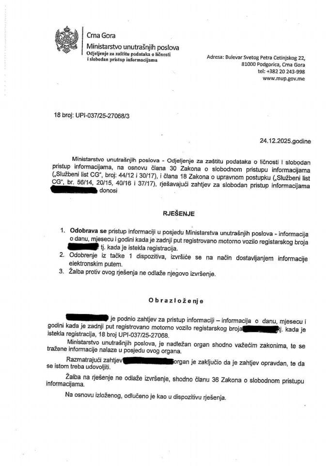 rješenje br. 18-UPI-037/25-27068/3