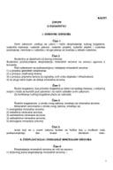 Nacrt zakona o rudarstvu