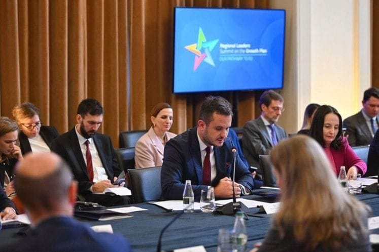 Zenović at the meeting of Western Balkan ministers on the EU Growth Plan: Montenegro is ac