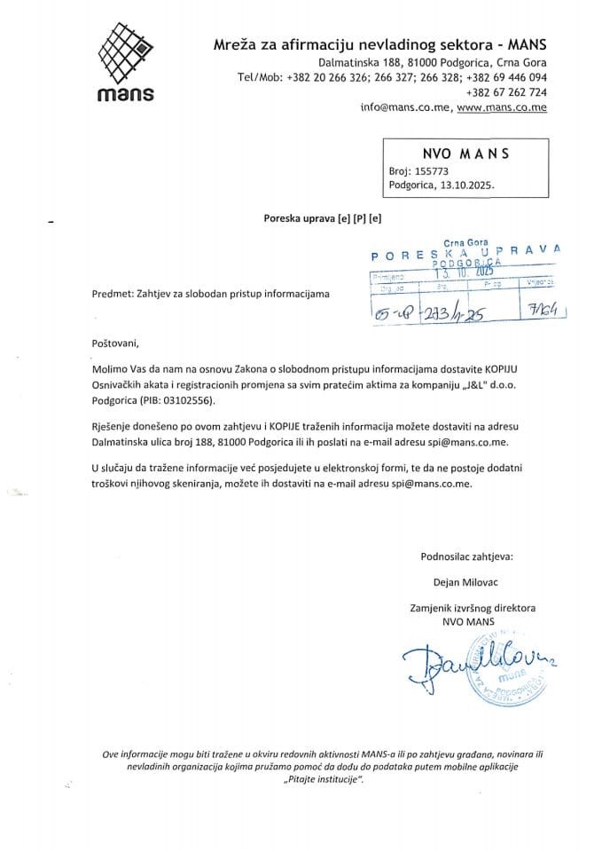 Rješenje 05/02-UP-273/2-25