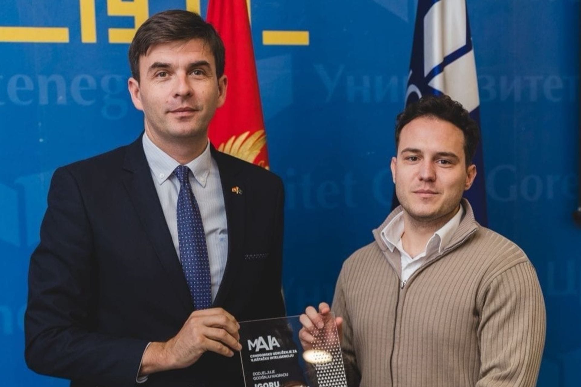 Ministar Azemović uručio MAIA nagradu: „Vještačka inteligencija nije apstraktan pojam već alat za rješavanje realnih izazova“