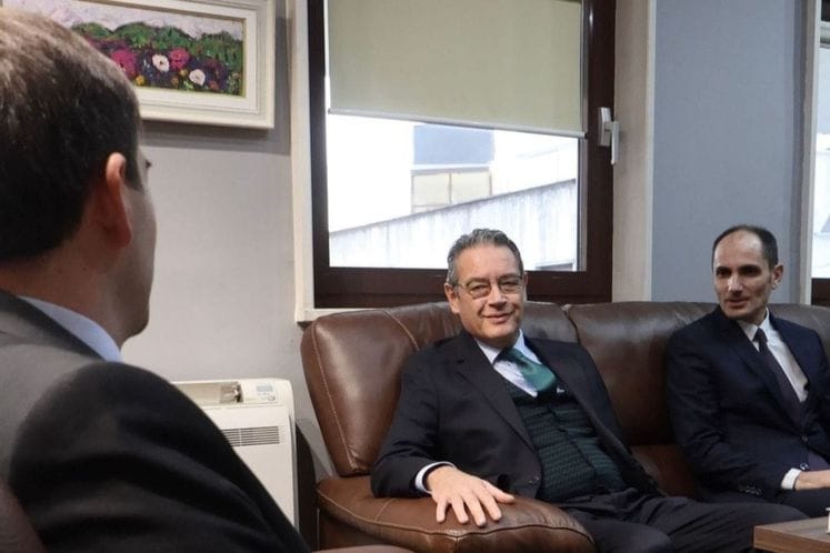 Ministar dijaspore primio u oproštajnu posjetu ambasadora Turske Bariša Kalkavana