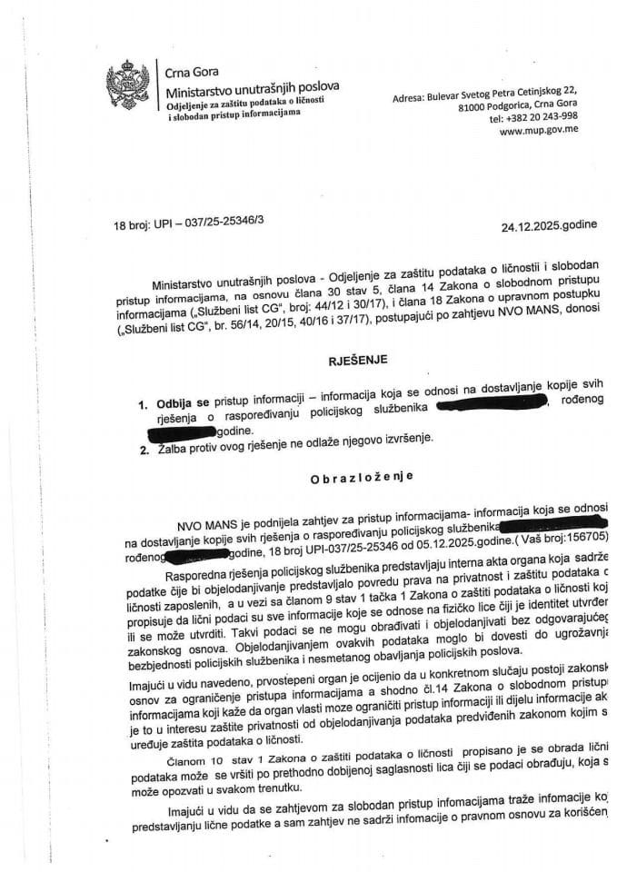 rješenje br. 18-UPI-037/25-25346/3