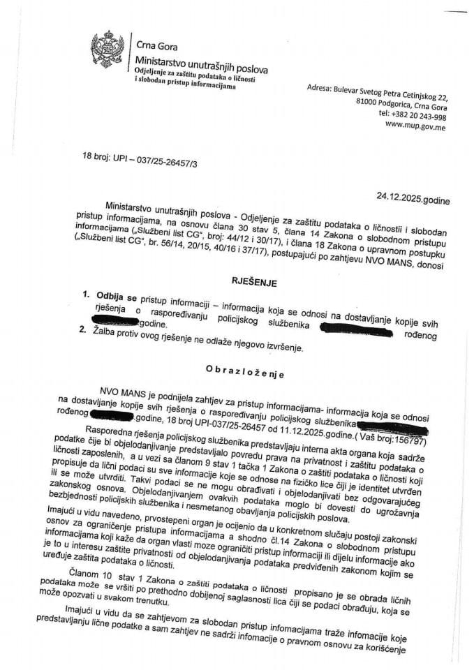 rješenje br. 18-UPI-037/25-26457/3