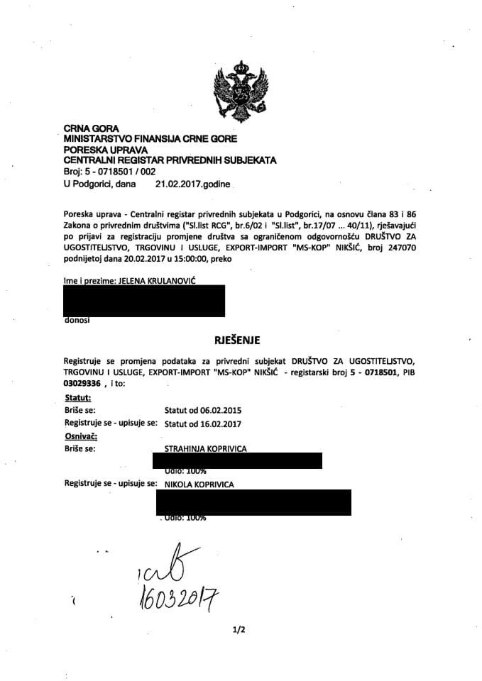 Informacija II 05/02-UP-199/4-25