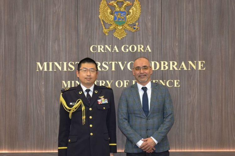 DS Marković sastao se sa izaslanikom odbrane Japana puk Tomofumijem Ivasakijem