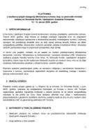 Predlog platforme o službenoj posjeti delegacije Ministarstva turizma, koju će predvoditi ministarka turizma mr Simonida Kordić, Ujedinjenim Arapskim Emiratima, 12 - 13. januar 2026. godine