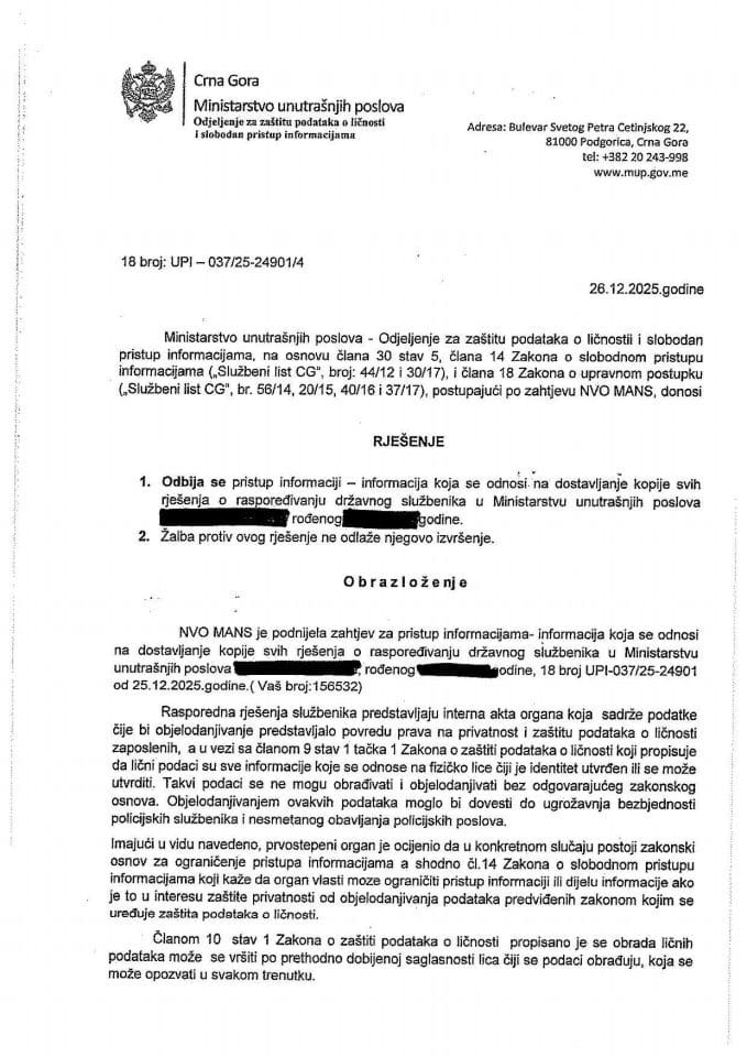 rješenje br. 18-UPI-037/25-24901/4