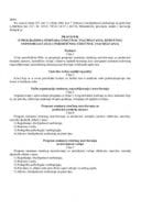 Pravilnik o programima seminara stručnog usavršavanja, redovnog osposobljavanja i periodičnog stručnog usavršavanja