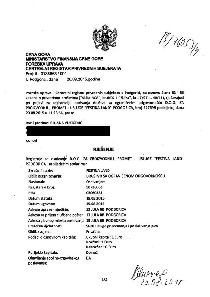 Informacija II 05/02-UP-276/4-25
