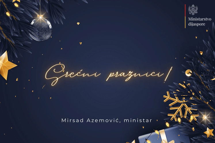 Новогодишња честитка министра Мирсада Аземовића