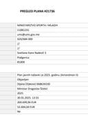 Pregled plana javnih nabavki Pregled plana javnih nabavki
