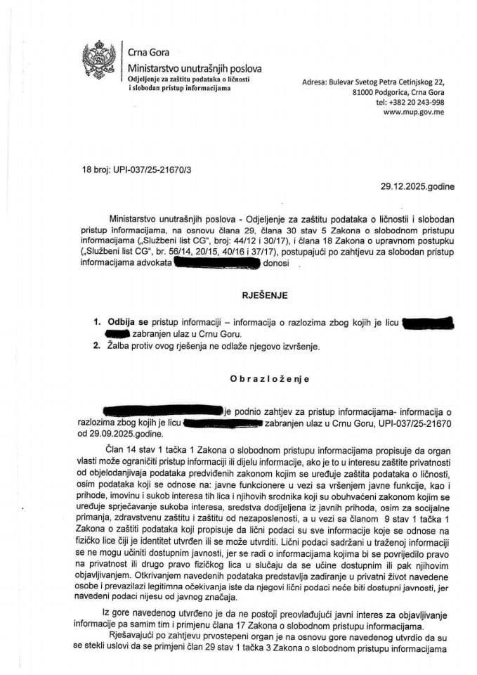 rješenje br. 18-UPI-037/25-21670/3