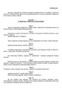 Predlog odluke o osnivanju Agencije za željeznice Predlog odluke o osnivanju Agencije za željeznice