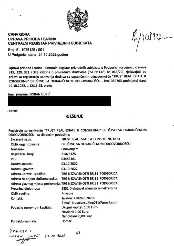 Informacija I 05/02-UP-269/4-25