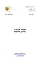 ИЗВЈЕСТАЈ О РАДУ ЗАВОДА ЗА 2020.