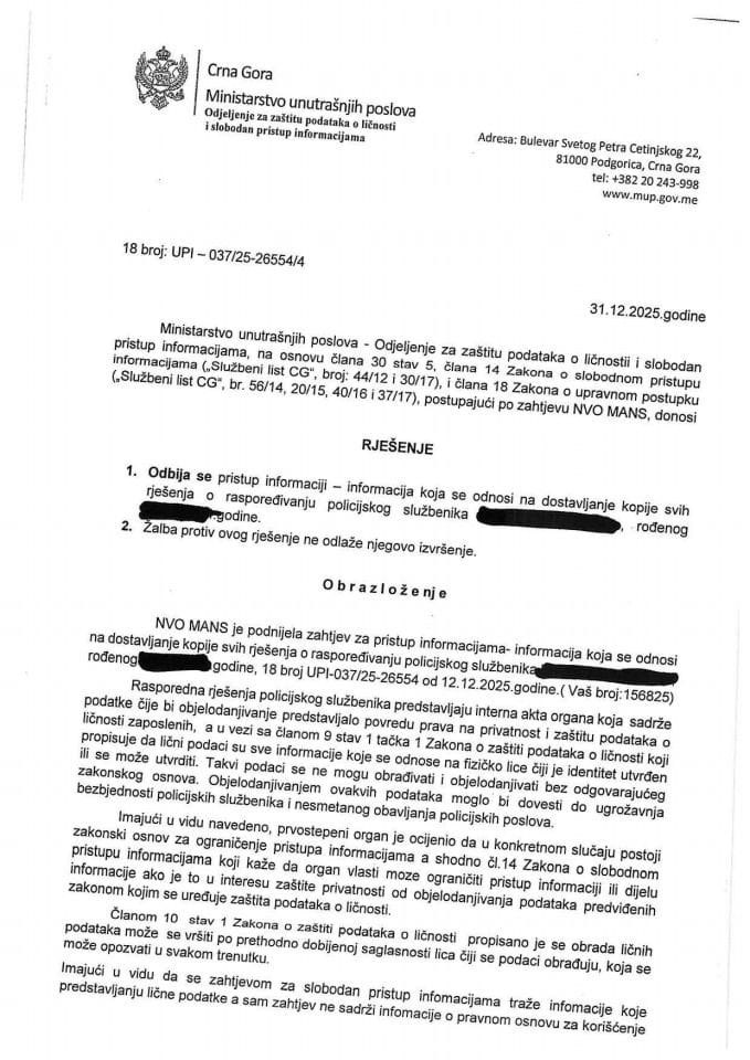 rješenje br. 18-UPI-037/25-26554/4