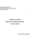 Godisnji plan rada za 2026. godinu-Direkcija za trzisnu inspekciju