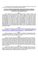 Одлука о увођењу рестриктивних мјера ЕУ - с обзиром на стање у регији Придњестровље у Републици Молдавији - превод одлуке