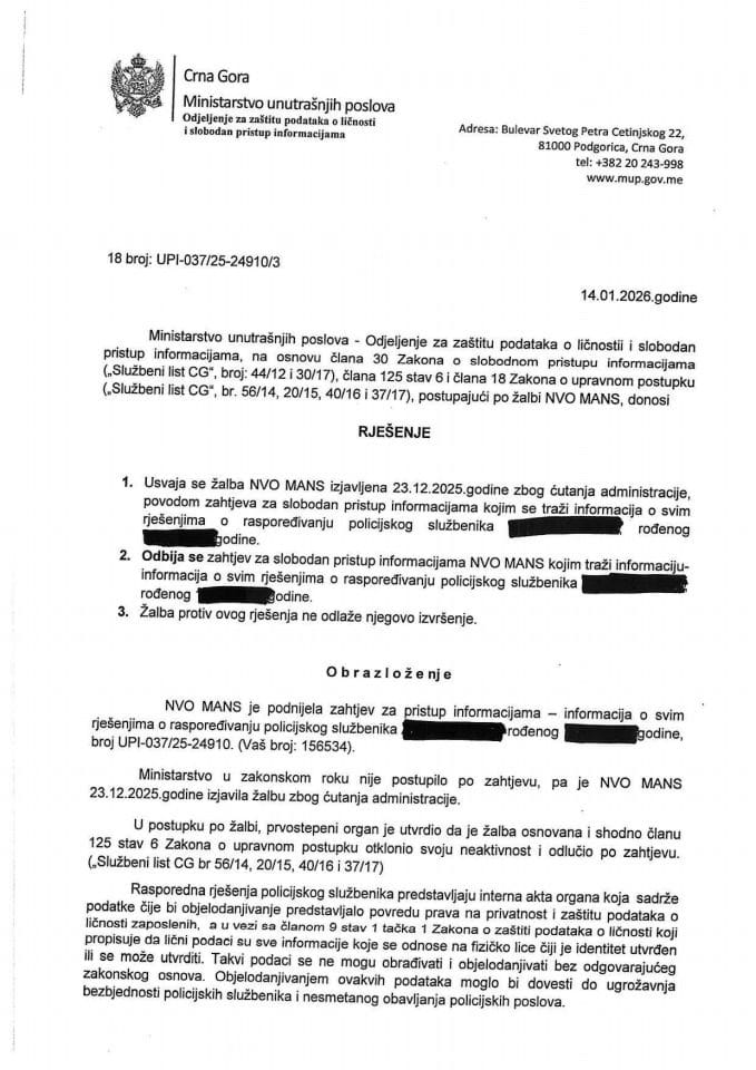 rješenje br. 18-UPI-037/25-24910/3