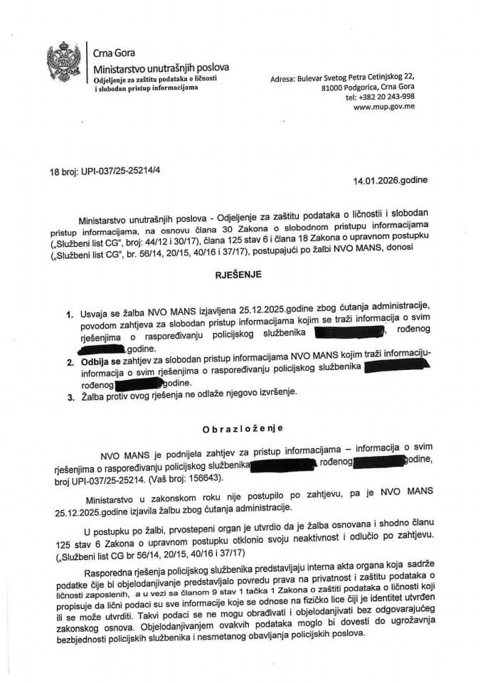 rješenje br. 18-UPI-037/25-25214/4