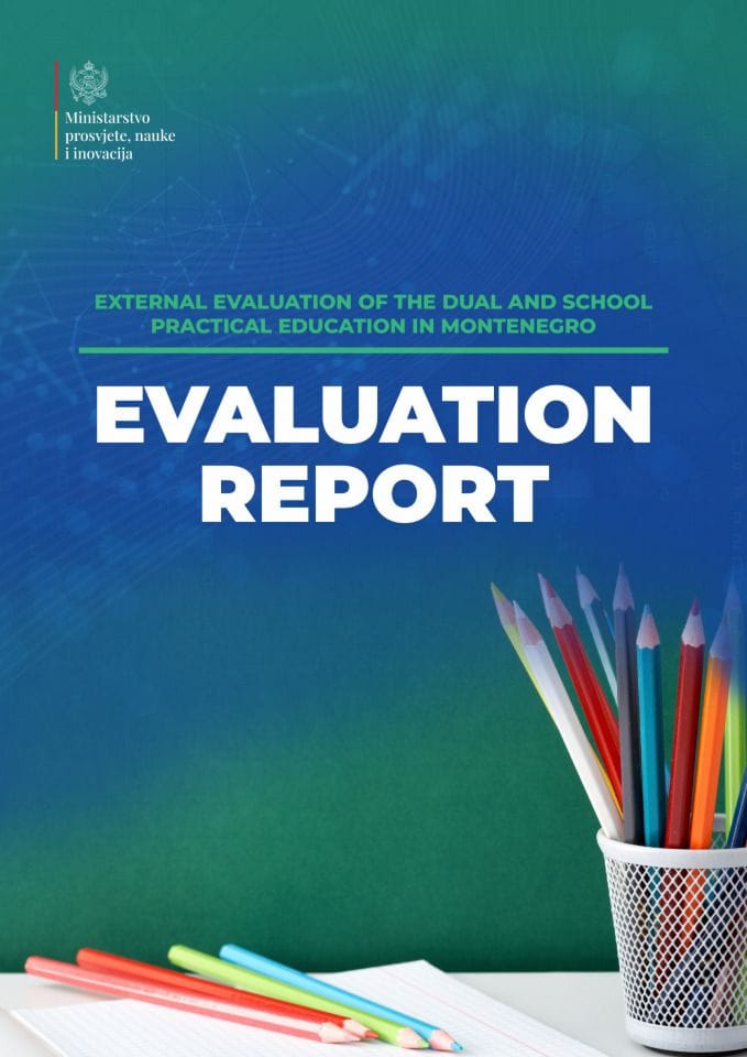 Report of the External Evaluation of Dual and School Practical Education in Montenegro
