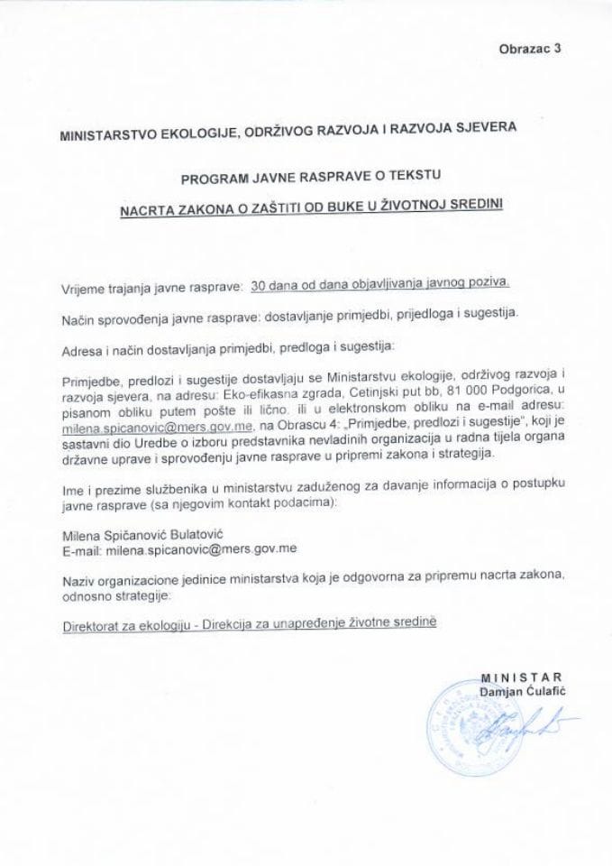 2 Program javne rasprave