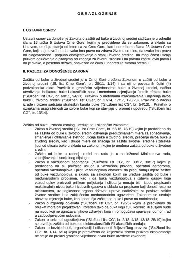 6 Obrazloženje za Predlog zakona