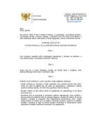 INTERNO UPUTSTVO O POSTUPANJU U CILJU SPRJEČAVANJA SUKOBA INTERESA